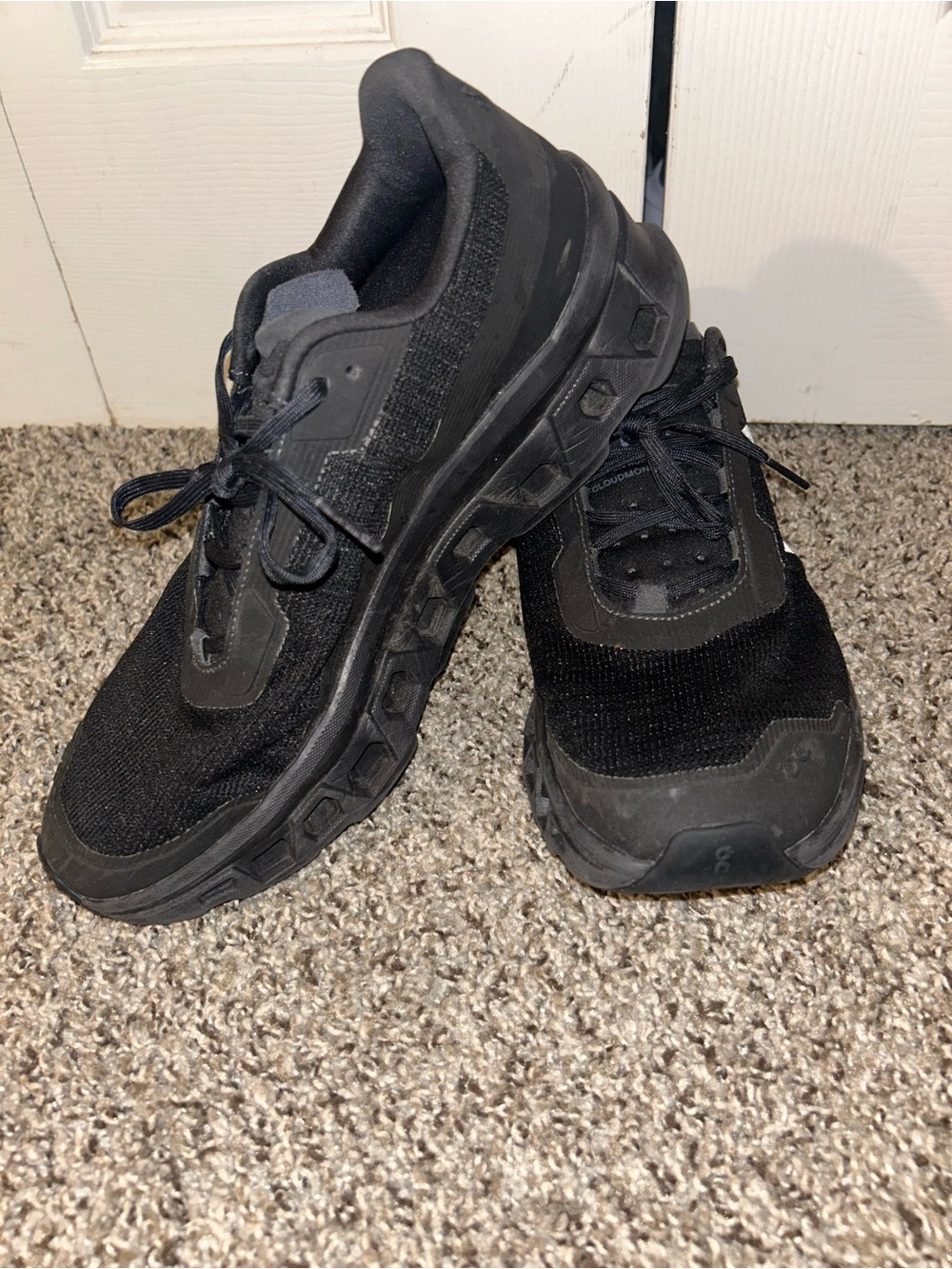 On Running Cloudmonster Void All Black